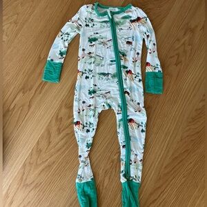 Angel Dear Farm Print Pajamas 12-18M